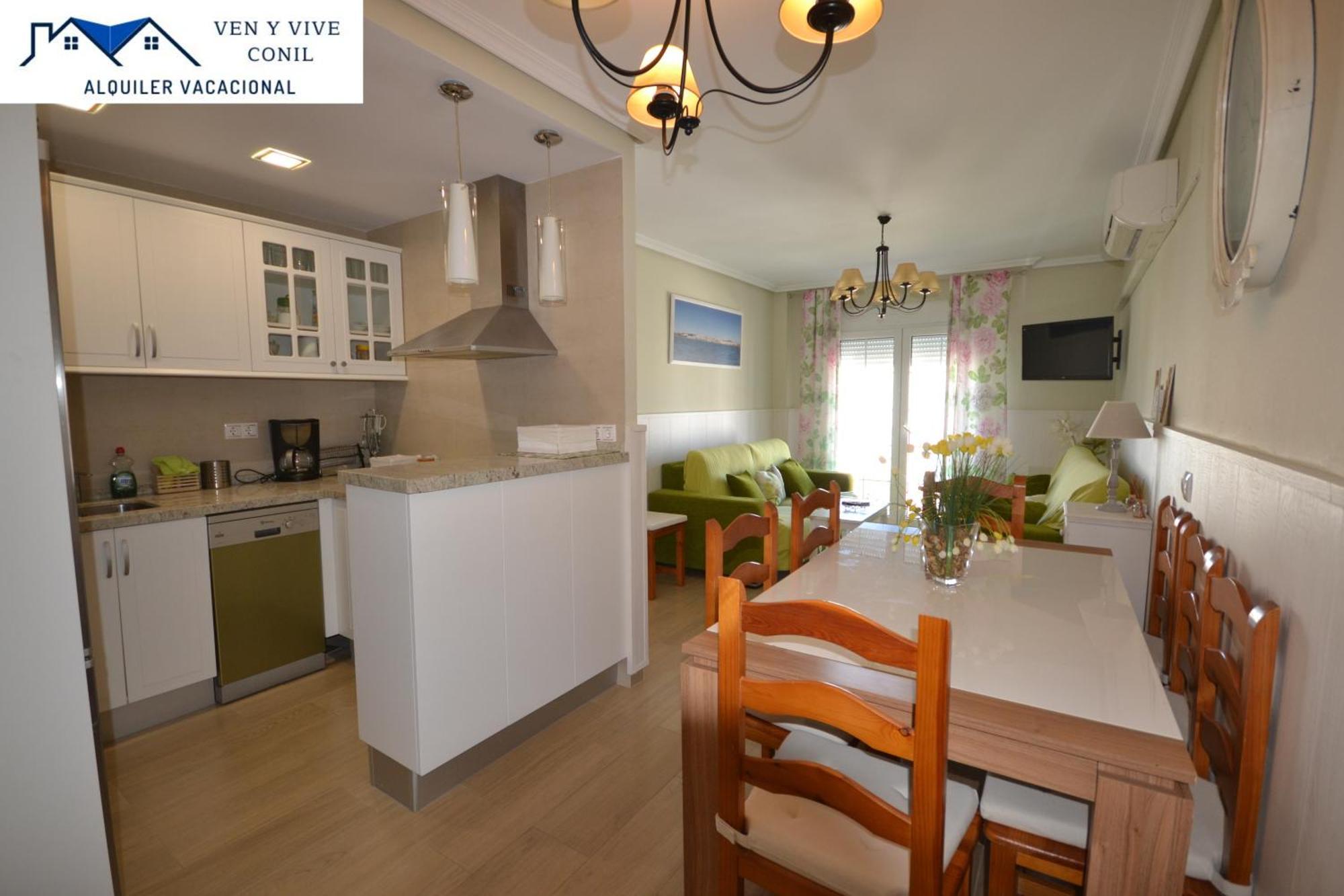 Apartamento A 2 Min De La Playa De Conil Конил-де-ла-Фронтера Екстериор снимка